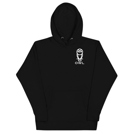 Owl Logo Pullover Hoodie