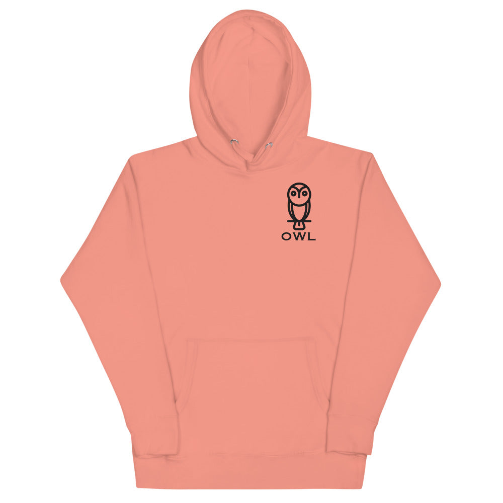 Owl Logo Pullover Hoodie